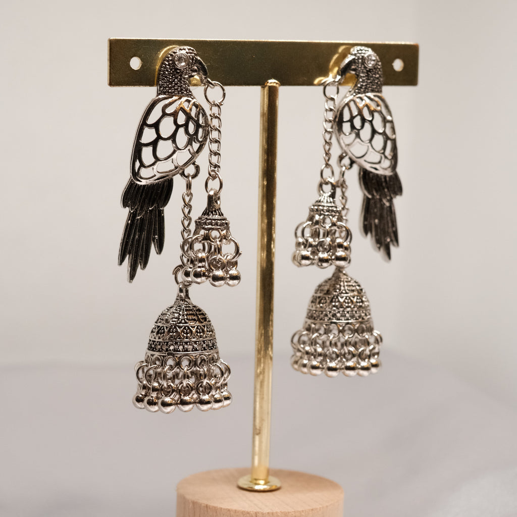 Mayura Jhumkas