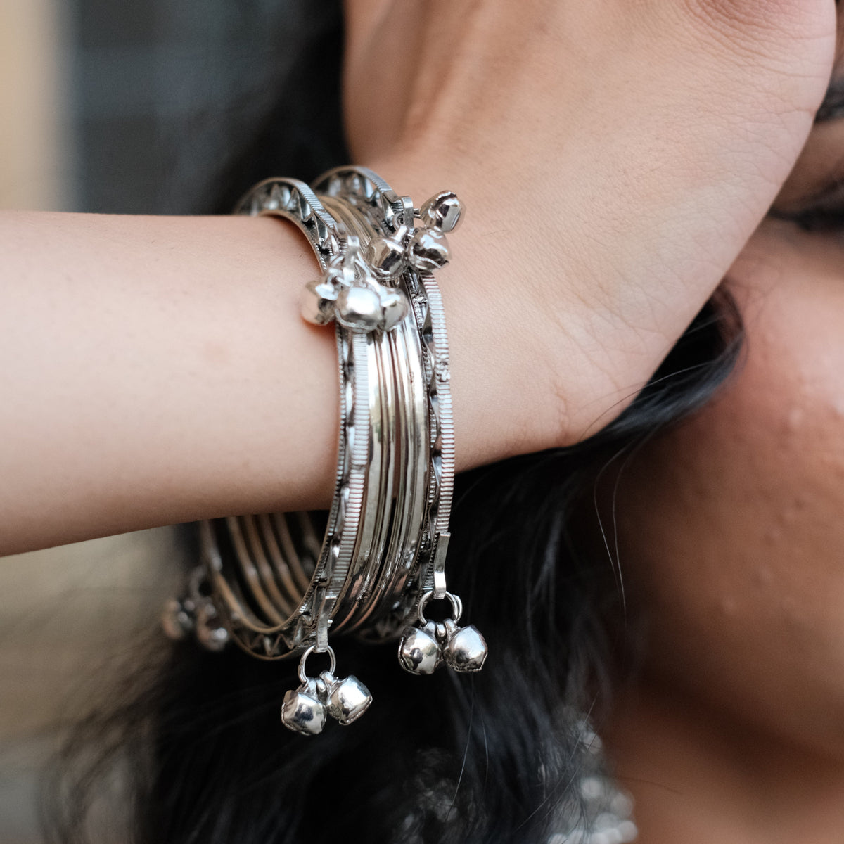 Meher Stack Bangles (Set of 12)