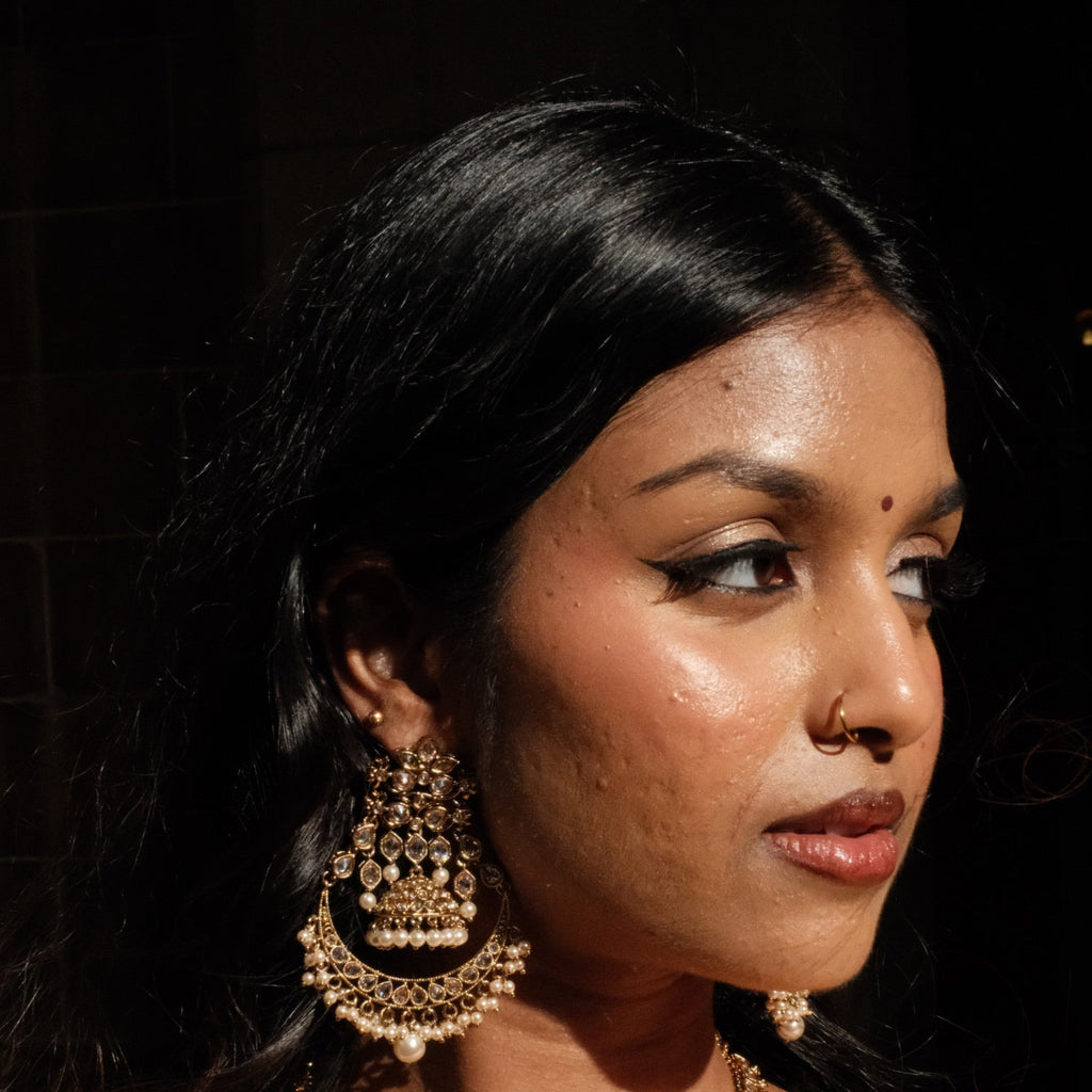 Nithya Chandbali Jhumkas